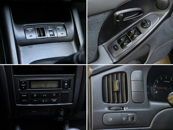 2004 Hyundai Elantra III (XD2) Рестайлинг, чёрный - вид 11