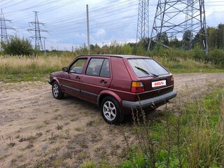 1991 Volkswagen Golf II, чёрный, 170000 рублей, вид 5