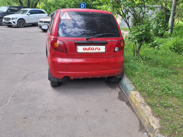 2007 Daewoo Matiz I Рестайлинг, красный, 230000 рублей - вид 3