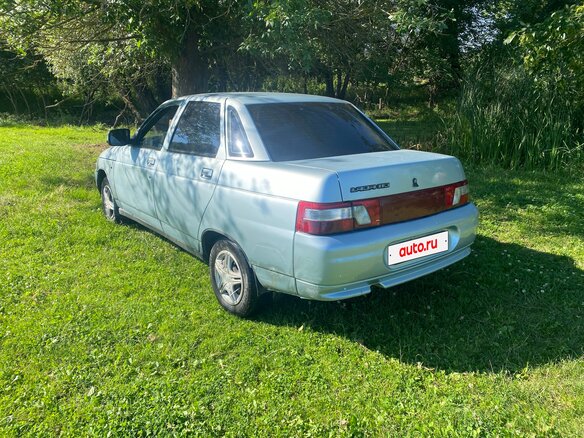 1998 Lada (ВАЗ) 2110, серебристый, 115000 рублей - вид 5