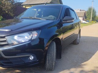 2022 Lada (ВАЗ) Granta I Рестайлинг, чёрный, 750000 рублей, вид 2