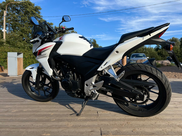 2013 Honda CB 400F, белый, 470000 рублей - вид 7