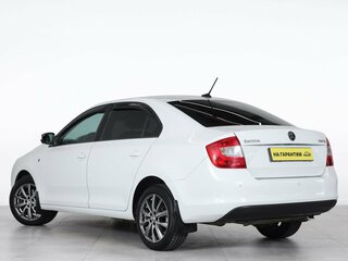2017 Skoda Rapid I Рестайлинг, белый, 1209000 рублей, вид 4