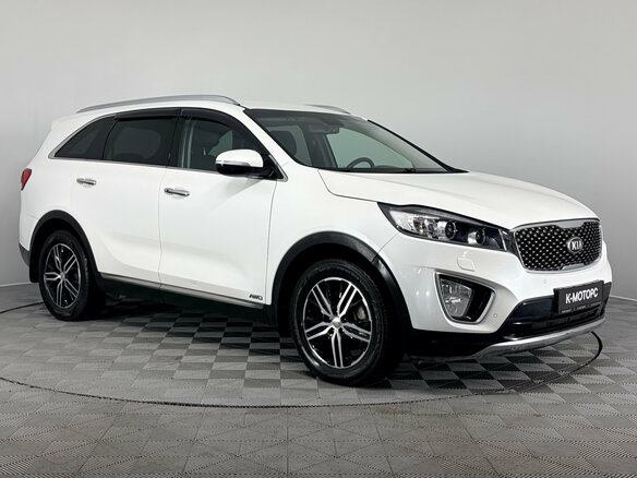 2016 Kia Sorento III Prime, белый, 2390000 рублей - вид 2