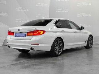 2019 BMW 5 серии 520d xDrive VII (G30/G31/G38), белый, 4000000 рублей, вид 5