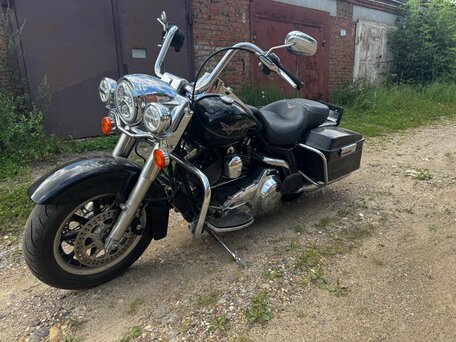 2008 Harley-Davidson Road King, чёрный, 1000000 рублей, вид 1