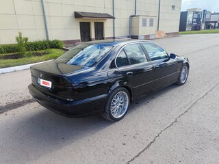 2001 BMW 5 серии 525i IV (E39) Рестайлинг, чёрный, 975080 рублей, вид 4