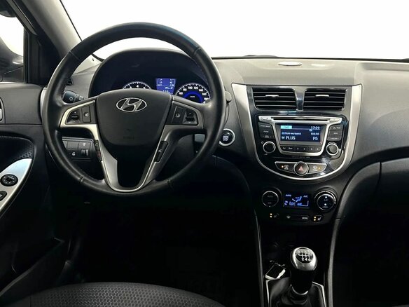 2014 Hyundai Solaris I, бежевый, 1310000 рублей - вид 15