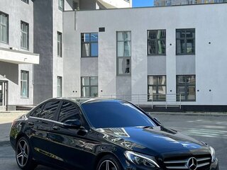 2017 Mercedes-Benz C-Класс 180 9G-TRONIC IV (W205), чёрный, 2200000 рублей, вид 2