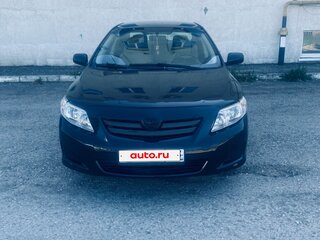 2007 Toyota Corolla X (E140, E150), чёрный, 645000 рублей, вид 2