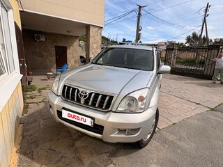 2006 Toyota Land Cruiser Prado 120 Series, серебристый, 1420000 рублей, вид 3