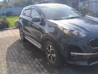 2018 Kia Sportage IV Рестайлинг, синий, 2300000 рублей, вид 1