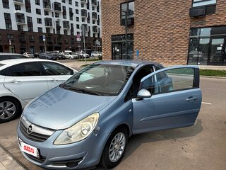 2007 Opel Corsa D, голубой, 280000 рублей, вид 3