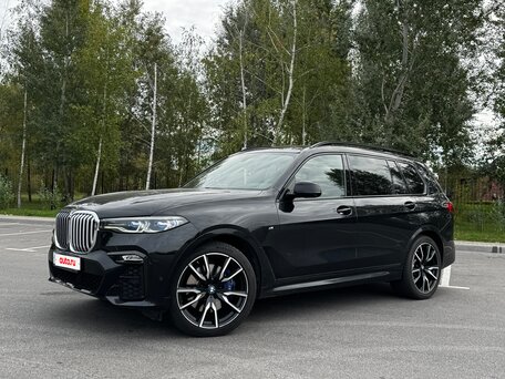 2019 BMW X7 30d I (G07), чёрный, вид 3