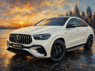 2023 Mercedes-Benz GLE Coupe AMG 53 AMG II (C167) Рестайлинг, белый, 12550000 рублей, вид 1