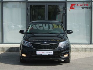 2016 Kia Rio III Рестайлинг, чёрный, 1210000 рублей, вид 2