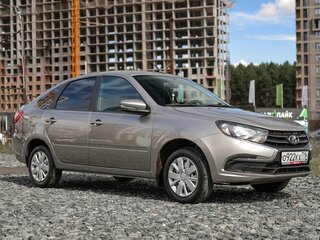 2021 Lada (ВАЗ) Granta I Рестайлинг, серый, 719000 рублей, вид 4