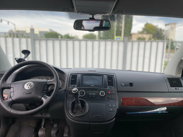 2007 Volkswagen Multivan T5, чёрный, 1220000 рублей - вид 8