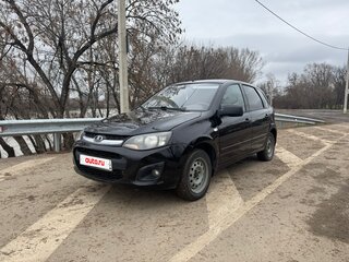 2017 Lada (ВАЗ) Kalina II, чёрный, 520000 рублей, вид 1