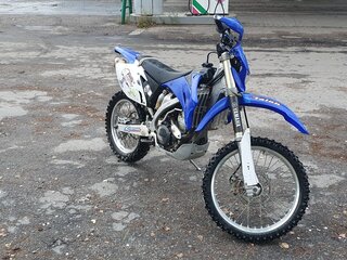2007 Yamaha WR450F, синий, 355000 рублей, вид 4
