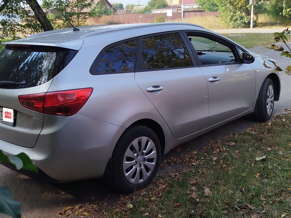 2014 Kia Ceed II, серебристый, 1200000 рублей - вид 3