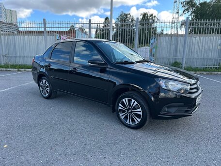 2023 Lada (ВАЗ) Granta I Рестайлинг, чёрный, 720000 рублей, вид 4