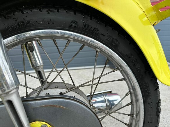 2010 Honda Super Cub, жёлтый, 75000 рублей - вид 9