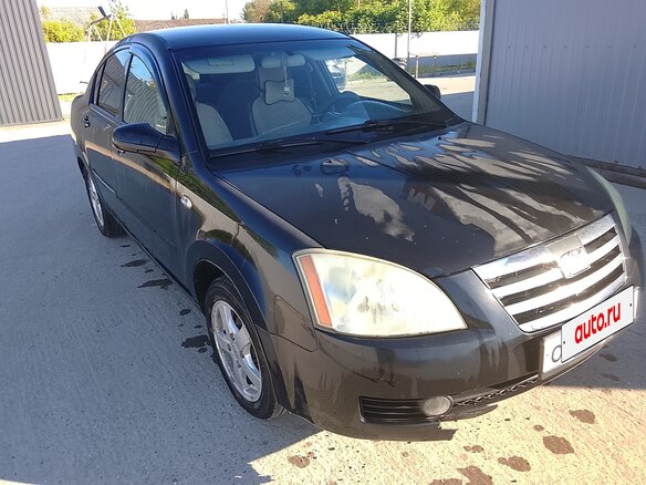 2007 Chery Fora (A21), чёрный, 180000 рублей - вид 3