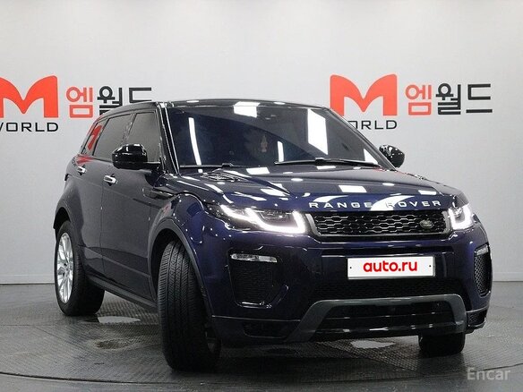 2018 Land Rover Range Rover Evoque I Рестайлинг, синий