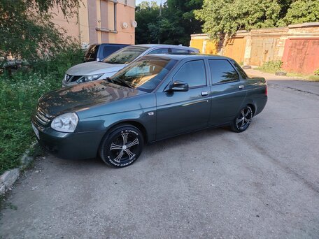 2008 Lada (ВАЗ) Priora I, зелёный, 330000 рублей, вид 4