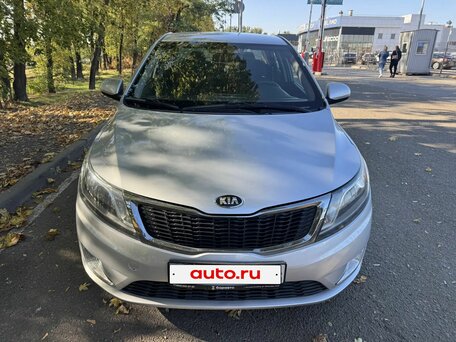 2012 Kia Rio III, серебристый, 790000 рублей, вид 1