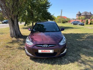 2013 Hyundai Solaris I, фиолетовый, 530000 рублей, вид 1