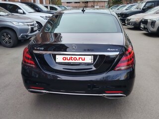 2017 Mercedes-Benz S-Класс 450 Long VI (W222, C217) Рестайлинг, чёрный, 3500000 рублей, вид 3