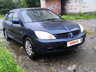 2006 Mitsubishi Lancer IX Рестайлинг, синий, 380000 рублей, вид 3