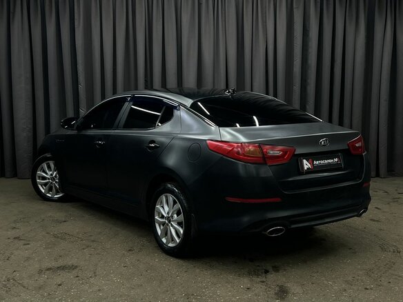 2014 Kia Optima III Рестайлинг, чёрный, 939888 рублей - вид 3