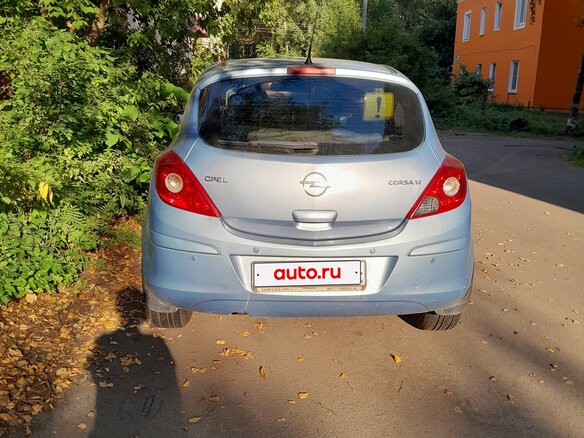 2007 Opel Corsa D, синий - вид 2
