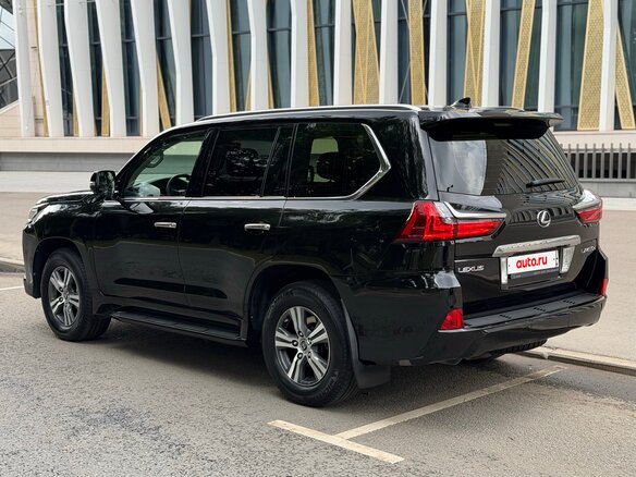 2016 Lexus LX 450d III Рестайлинг 2, чёрный - вид 4
