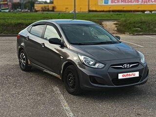 2011 Hyundai Solaris I, серый, 580000 рублей, вид 3