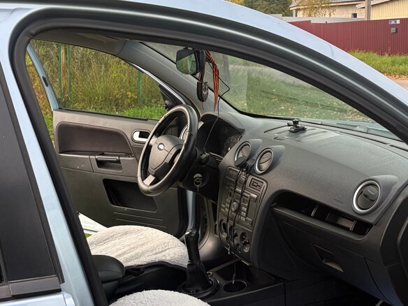 2007 Ford Fusion I Рестайлинг, голубой - вид 5
