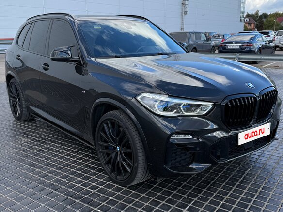 2020 BMW X5 30d IV (G05/G18), чёрный, 7990000 рублей