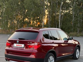 2013 BMW X3 20i xDrive II (F25), красный, 1850000 рублей, вид 4