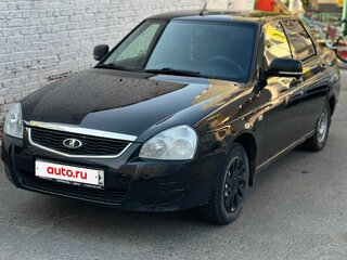 2017 Lada (ВАЗ) Priora I Рестайлинг, чёрный, 640000 рублей, вид 1