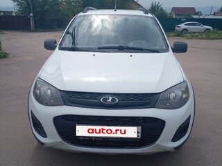 2017 Lada (ВАЗ) Kalina Cross II, белый, 450000 рублей, вид 2