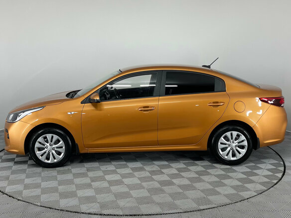 2019 Kia Rio IV, оранжевый, 1420000 рублей - вид 7
