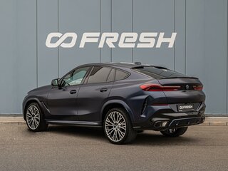 2023 BMW X6 40d III (G06) Рестайлинг, синий, 12200000 рублей, вид 2