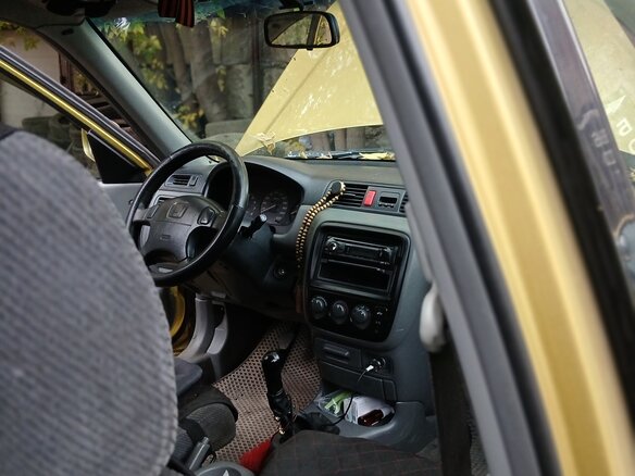 1999 Honda CR-V I Рестайлинг, золотистый, 575000 рублей - вид 12
