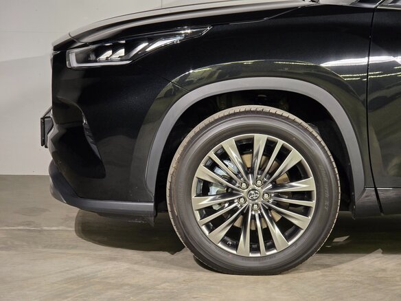 2026 Toyota Highlander IV (XU70), чёрный - вид 19