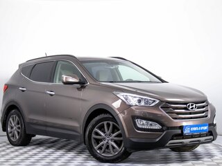 2014 Hyundai Santa Fe III, коричневый, 1949000 рублей, вид 1