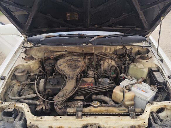 1988 Toyota Corolla II III (L30), белый, 120000 рублей - вид 17