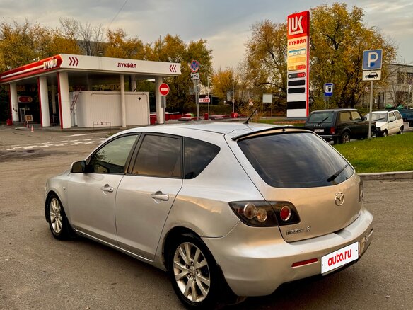 2007 Mazda 3 I (BK) Рестайлинг, серебристый, 230000 рублей - вид 6